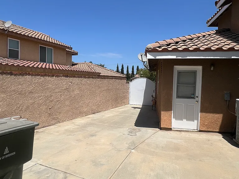 Side Area Back Yard