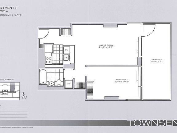 2nd image of 350 W 37th St APT 4F