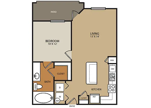 Floor plan Mesquite