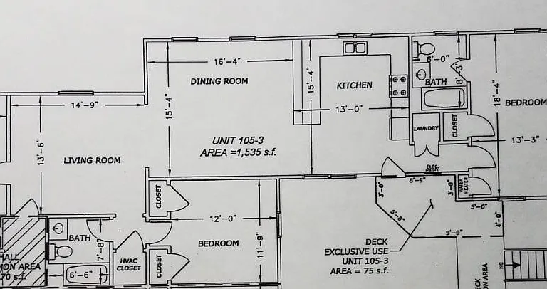 FLOOR PLAN W/ DIMS