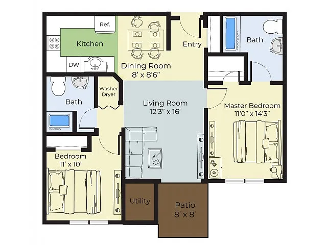 Floor plan The Estate