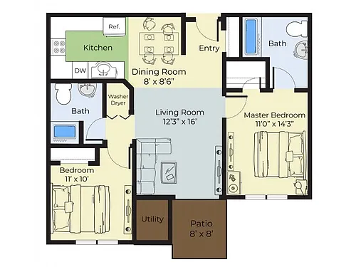 Floor plan The Estate