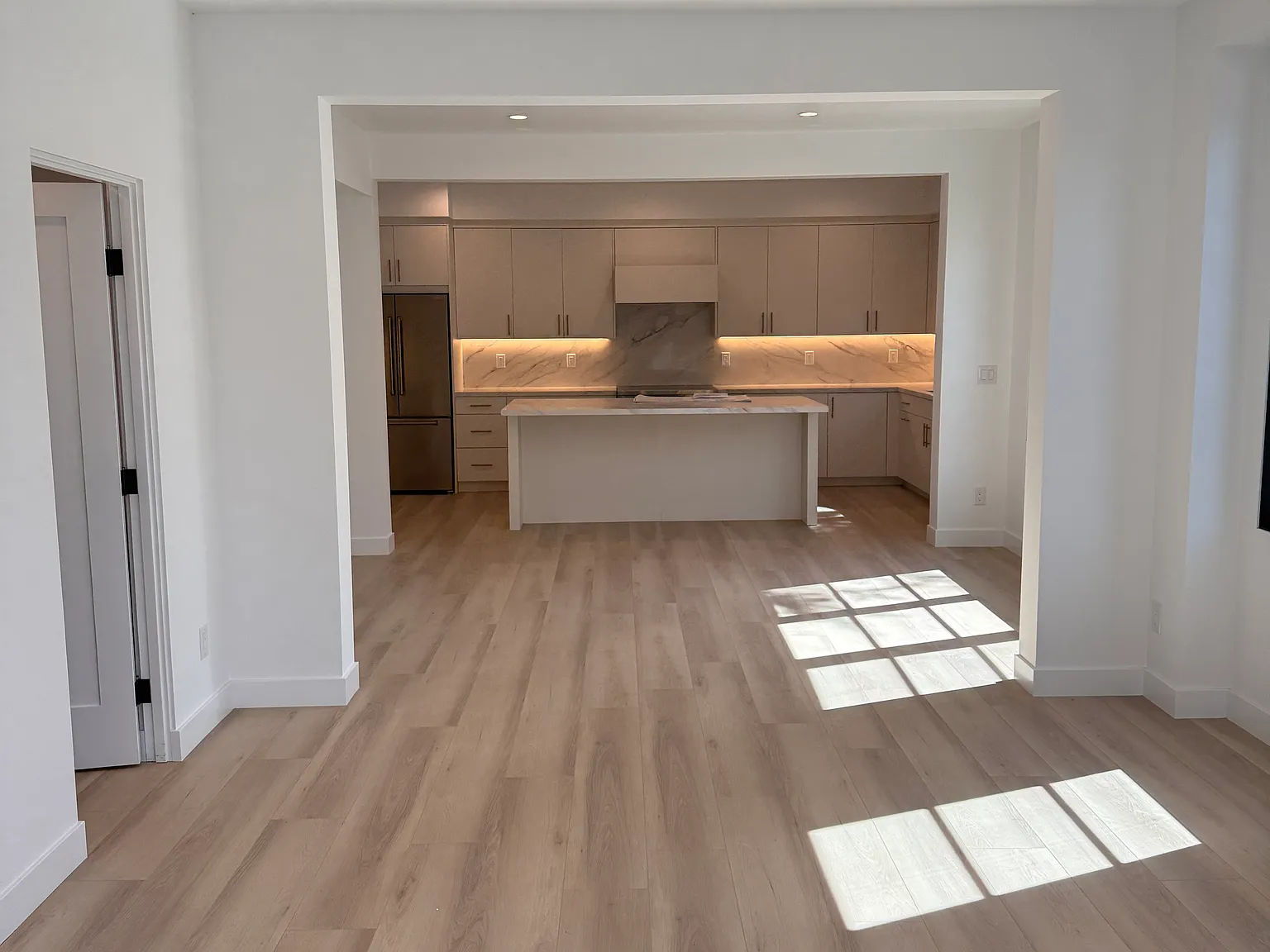 Spacious, open downstairs floor plan