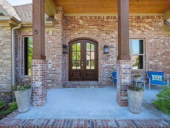Front porch hardwood ceiling