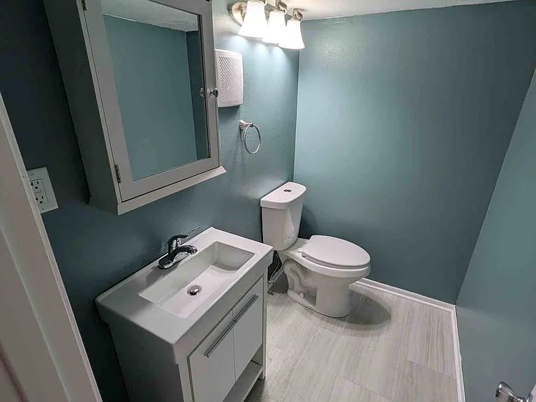 Basement Half Bathroom