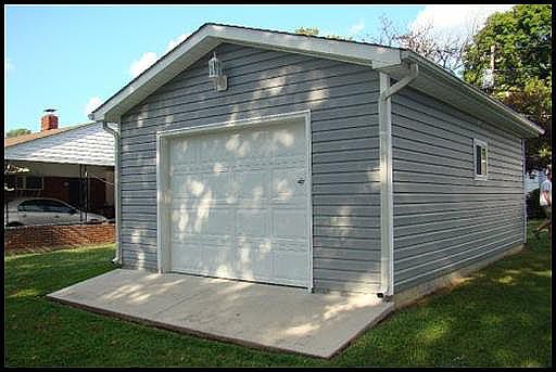 Detached Garage wired
