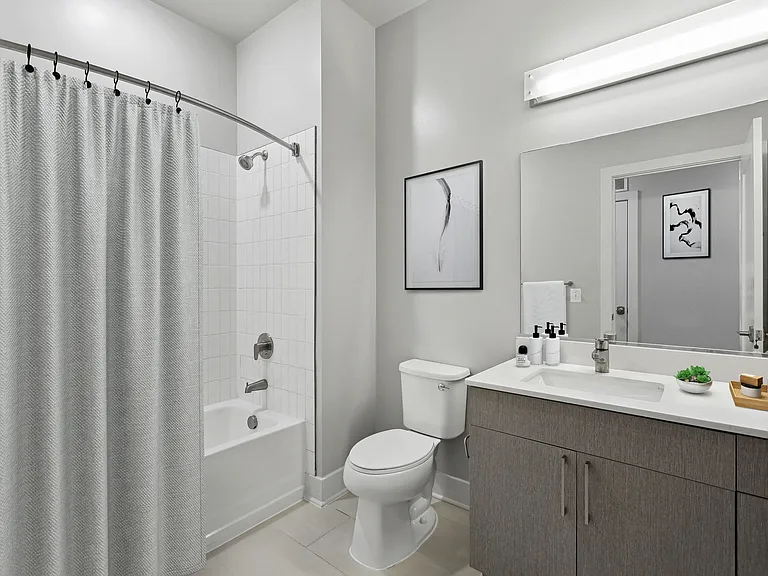 Large Soaking Tub and Modern Fixtures