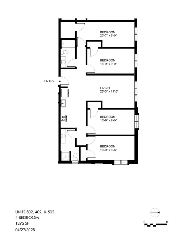 4 bed, 2.0 bath, $4,640 — Photo 3