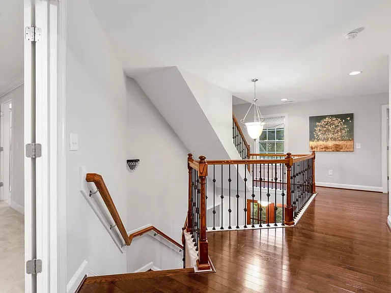 second floor hallway