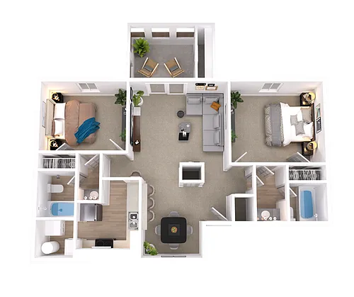 Floor plan Grand Oak