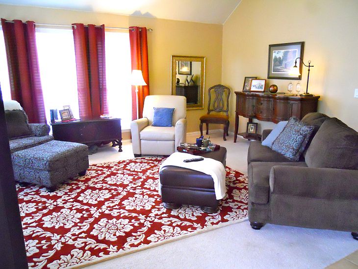 Spacious Living Room
