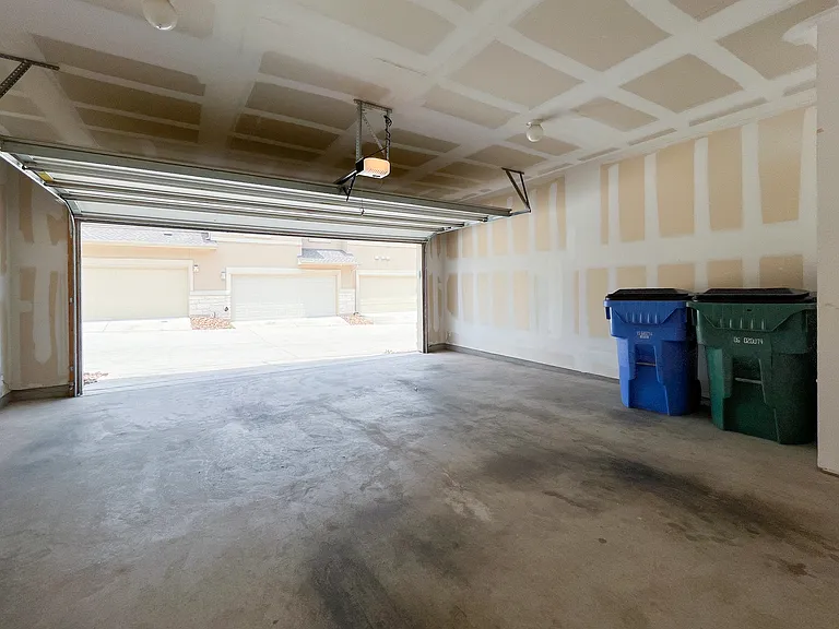 Two car garage
