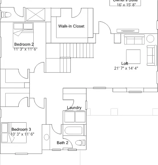 2nd Floor Plan