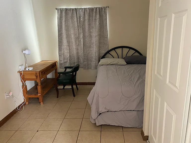 furnished bedroom