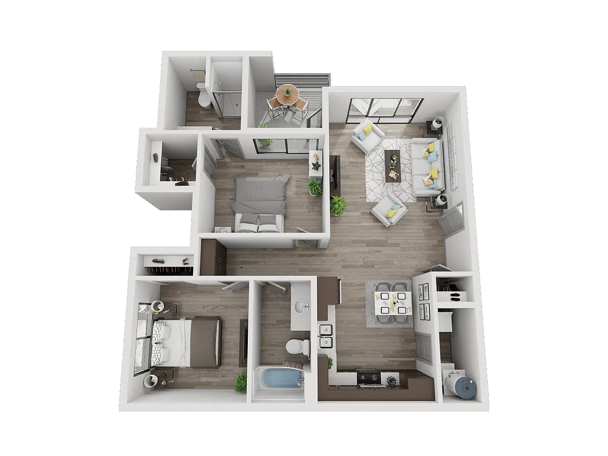Floor plan B1
