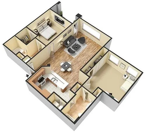 Floor plan REEP Renovated