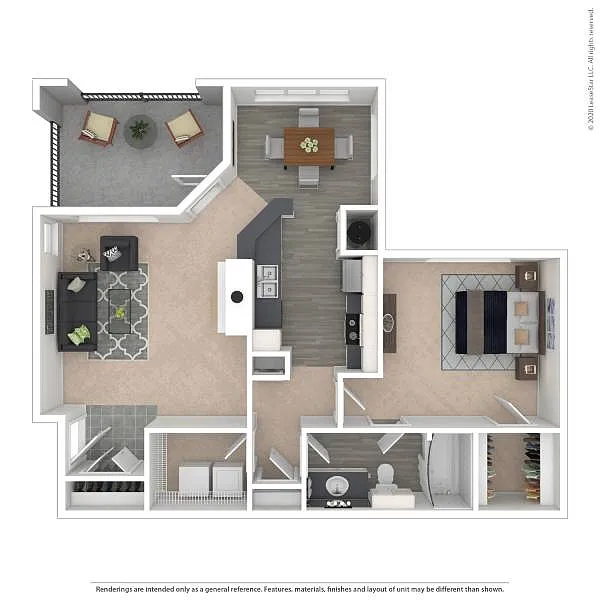 Floor plan The St. Regis -A1 Classic