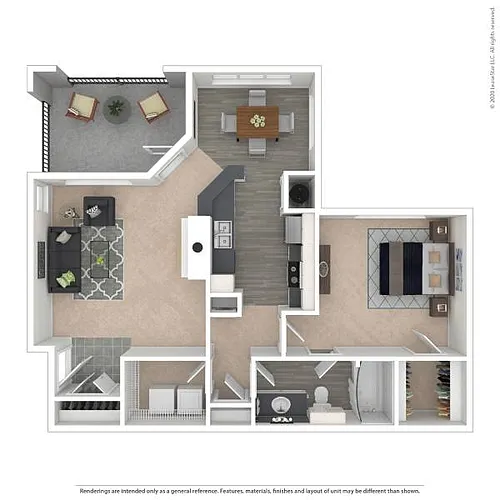 Floor plan The St. Regis -A1 Classic