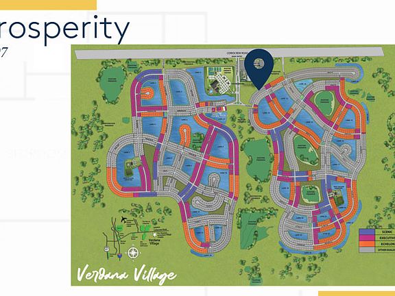 Location of this home within Verdana Village