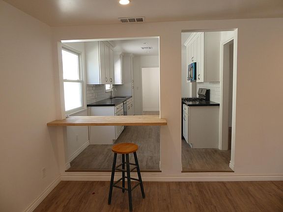 Looking from Family Room to kitchen-all fully remodeled.
