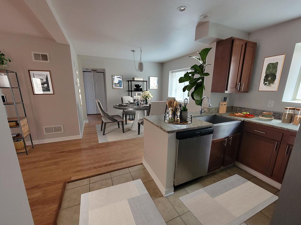 View of Dining room from Kitchen