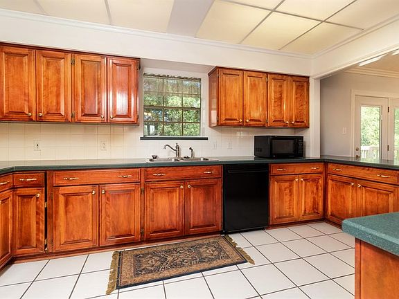 Kitchen as seen from the front entrance