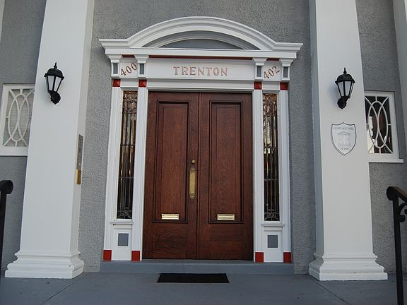 trenton estate entrance