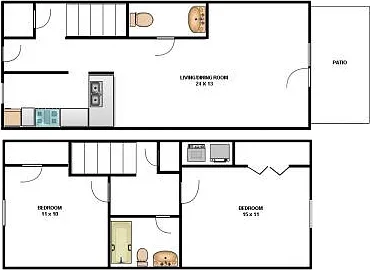 Floor plan B2