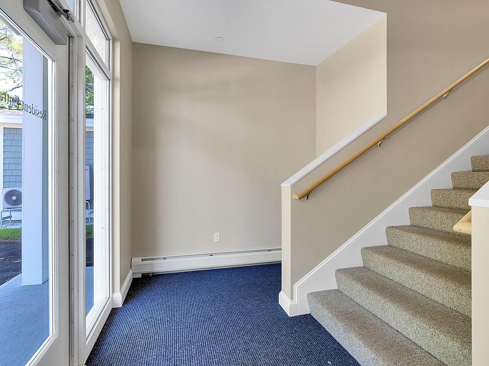 tenant entrance up to second floor apartments