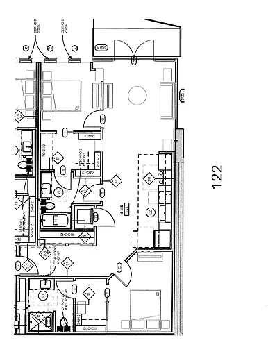 Floor plan Orlin W2.4 (2 Bedroom 2026)