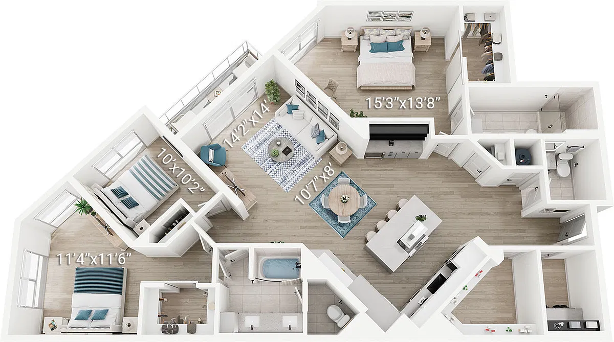 Floor plan CE2
