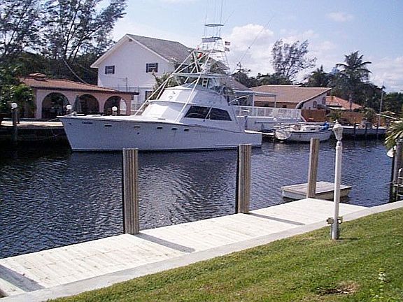 Deep water access 45' dock
