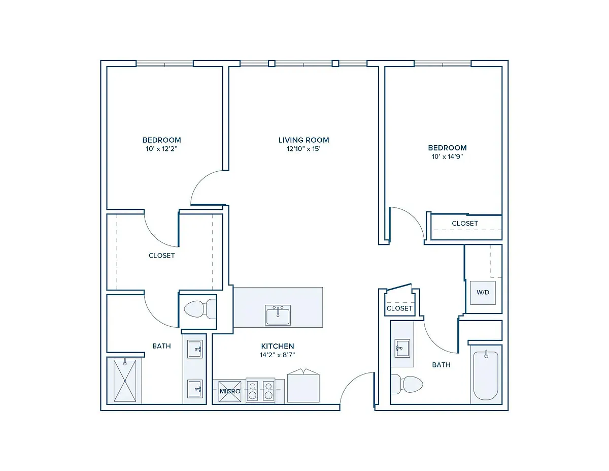Floor plan B14