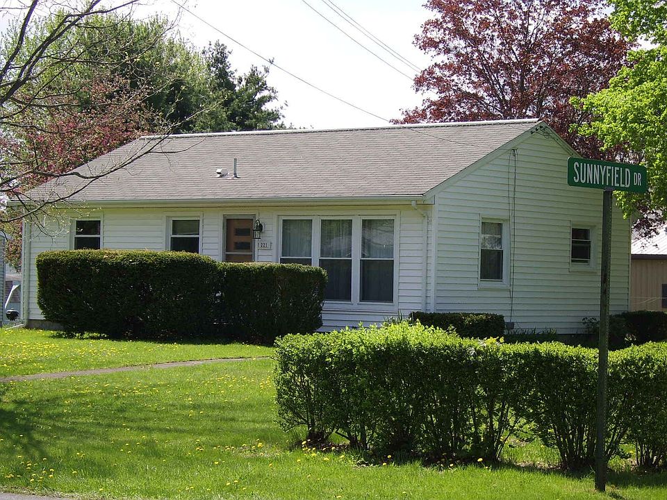Front view from corner of lot