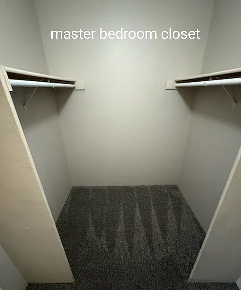 Master bedroom closet
