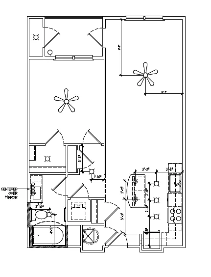 Floor plan 1 bedroom