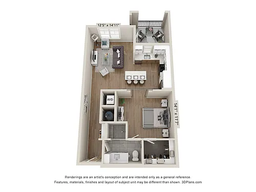 Floor plan Chandon