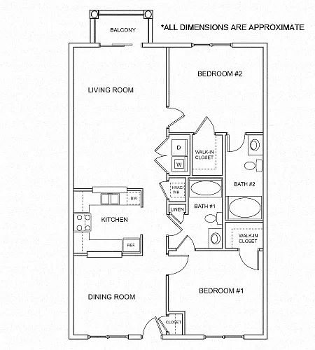 Floor plan 2H2 Floor Plan