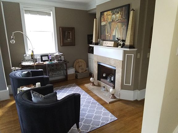 Reading room off the dining room