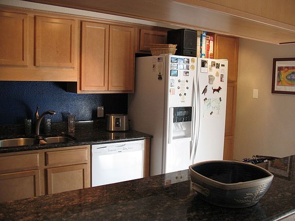 Kitchen w/large Fridge