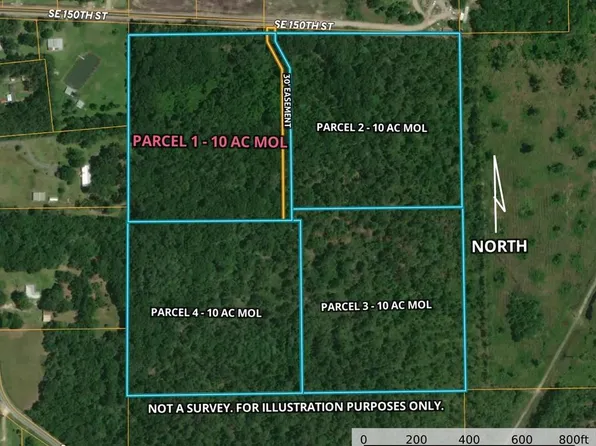 Parcel 1 SE 150th St, Starke, FL 32091