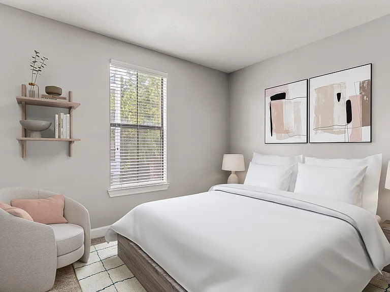 Start and end your day in a cozy, inviting space.
