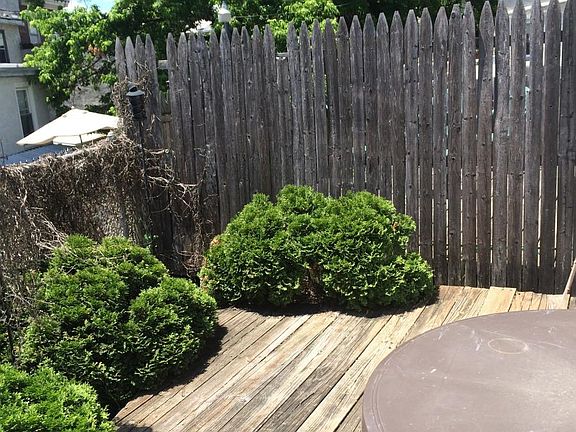 decking now painted burgundy