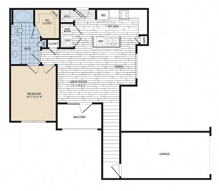 Floor plan A6