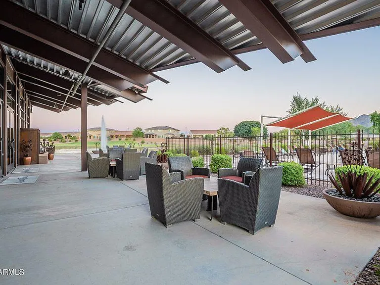 Patio / Outdoor Seating at Recreation Center