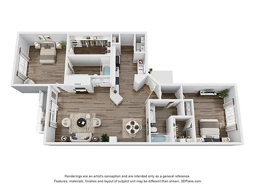 Floor plan Montreal