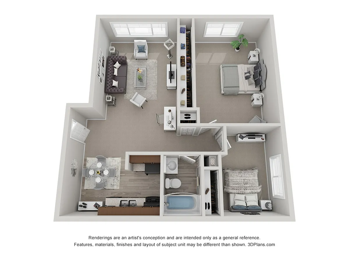 Floor plan Maple 3