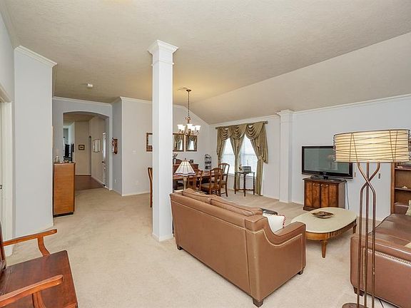 Formal living room is on the right