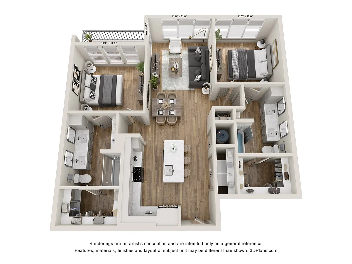 Floor plan B4