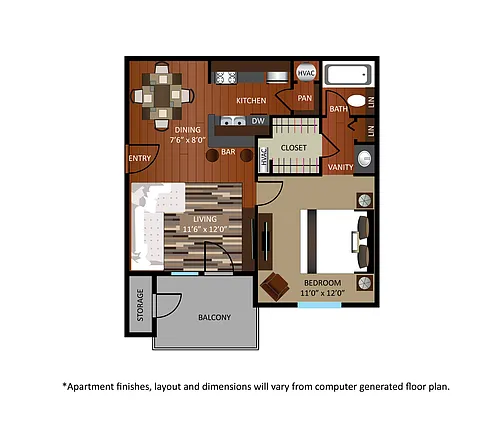 Floor plan A1